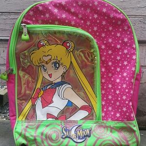 Sailor Moon Vintage Backpack Bookbag Bag